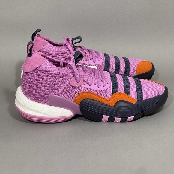 Adidas Men\'s 10.5 Sneakers Basketball Trae Lilac Purple Stratosphere H06483 main image 10